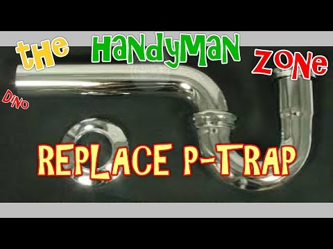 how to replace elbow pipe under sink