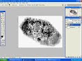 How to make a grunge style brush using Photoshop.