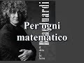 Per ogni matematico