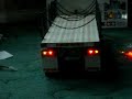 Tamiya Flat Bed Semi Trailer Light & MFU Test 4 Tamiya Flat Bed Semi Trailer Light & MFU Test 4