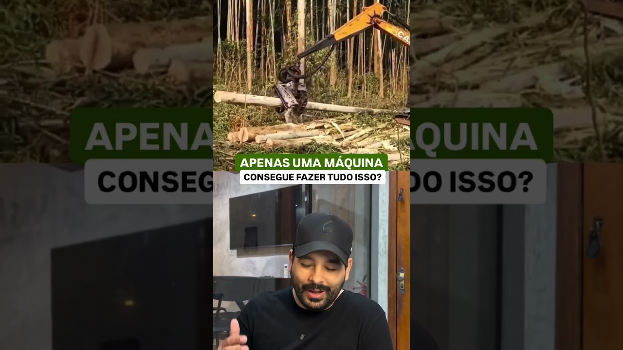 Parece mentira, mas essa máquina faz tudo isso 😱 #agro #shorts #maquinaspesadas