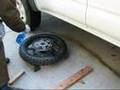 Minimalist Tubeless Motorcycle Tire Change Part I