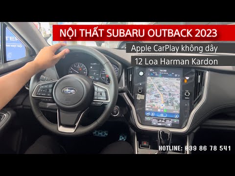 Nội thất Subaru Outback 2023 | Cửa sổ trời | 12 Loa Harman Kardon #uysubaru