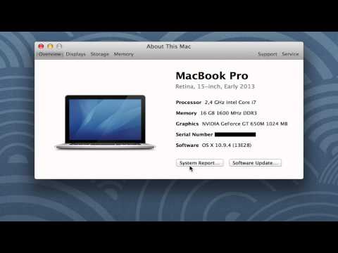 how to check storage on mac