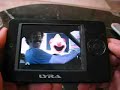 RCA Lyra X3030 PMP - Menu navigation and video function RCA Lyra X3030 PMP - Menu navigation and video function
