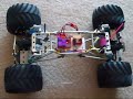 Clod Buster Rock Crawler Test runs with body off setting ESC