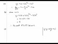 Edexcel C1 Core Maths January 2007 Q8a,b,c