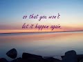 Forgiveness, releasi