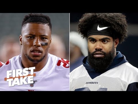 Video: ‘Saquon, Saquon, Saquon!’ – Max Kellerman predicts Barkley will outdo Zeke this season | First Take