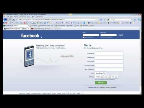 how to my facebook account