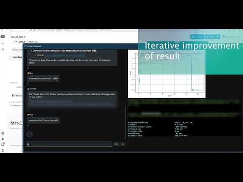LLM Agentic with Code Generation for Scientific Data Analysis