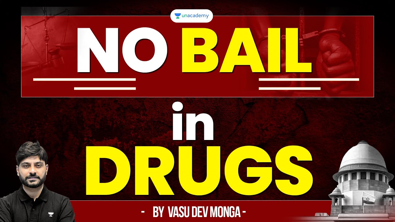 No Bail in Drug Cases: Supreme Court Ruling Explained | Vasu Dev Monga