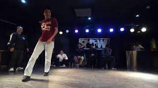 キャメル vs Funky Junior – PLW-1 G.P 2018 OSAKA POP BEST16