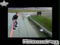 Kiteboarding behind a van with AllGoodFun