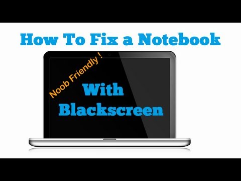 how to repair laptop no display