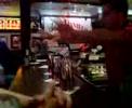 3 cherry's on a bar