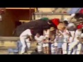 This incident took place at Tafalla, Spain on 19 August 2010. Forty people were injured. A 10-year-old boy suffered stomach wounds while another spectator was gored in the back. The other injuries were minor. Officials later tied a rope around the bull to bring it under control. The animal was removed using a crane and later killed. Spectators were watching a contest of 