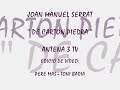 DE CARTÓN PIEDRA-SERRAT-GALA ANTENA 3 TV-1994