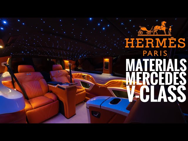 مرسيدس بنز V 300 4Matic V300d ERTEX LUXURY CAR DESIGN CO. - 35th YEAR HERMES video