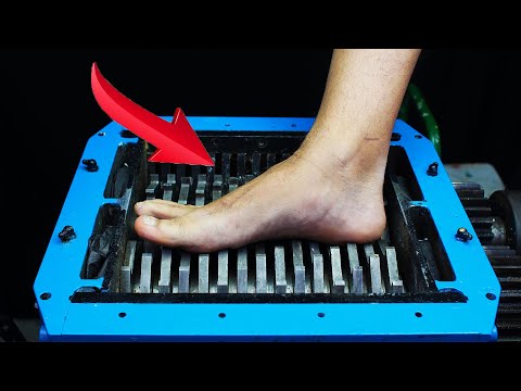 PLASTIC LEG VS FAST SHREDDER