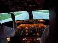 Boeing 737 Landing in Vienna Cockpitview