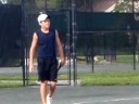 Ian playing tennis 7 Ian playing tennis 7