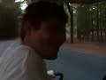 Michael drives old cart