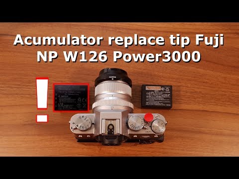 Click aici pentru vizualizare Atentie la acumulatorul replace tip Fuji NP W126 Power3000 PL832B! Atentie la acumulatorul replace tip Fuji NP W126 Power3000 PL832B!