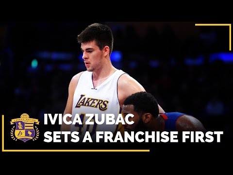 Video: Lakers Rookie Ivica Zubac Sets A Franchise First