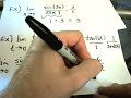 Calculating a Limit Involving sin(x)/x as x approaches zero