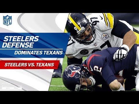 Video: Pittsburgh D Racks Up 7 Sacks, 1 INT & 1 Forced Fumble! | Steelers vs. Texans | Wk 16 Player HLs