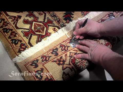 how to repair oriental rug