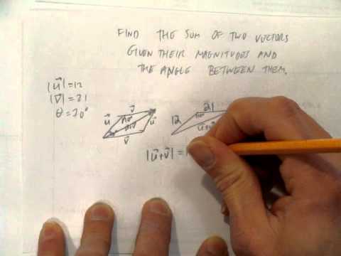 how to find the vector with the magnitude