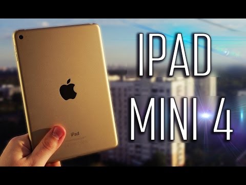 Обзор Apple iPad mini 4 (128Gb, Wi-Fi + Cellular, gold)