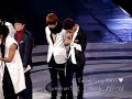 [Fancam] 081115 Changmin Cry + JaeJae Yoochun Interviewee - DBSK at MKMF 2008