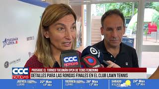 PROSIGUE EL TORNEO TUCUMÁN OPEN DE TENIS FEMENINO