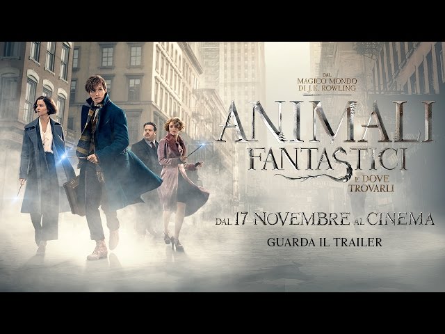 Anteprima Immagine Trailer Animali Fantastici e dove trovarli, nuovo trailer italiano