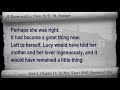 Part 2, Chapter 11: In Mrs. Vyse's Well-Appointed Flat. Classic Literature VideoBook with synchronized text, interactive transcript, and closed captions in multiple languages. Audio courtesy of Librivox. Read by Elizabeth Klett. Playlist for A Room with a View by EM Forster: www.youtube.com A Room with a View free audiobook at Librivox: librivox.org A Room with a View free eBook at Project Gutenberg: www.gutenberg.org A Room with a View at Wikipedia: en.wikipedia.org View a list of all our videobooks: www.ccprose.com