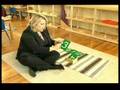 Montessori Counting Methods : Montessori Counting with Sandpaper Numerals