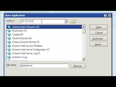 Quick connection to a Lotus Domino Server from Lotus Notes