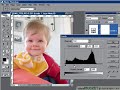 Levels lighting control: Photoshop retouching: