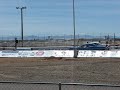 chuck thompson in his 68 dodge dart up agains brent noakes in his 69 dodge dart at the redding drag strip.