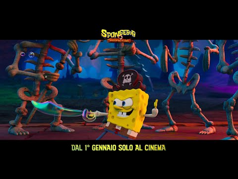 Preview Trailer SpongeBob Un'Avventura da Pirati, trailer del film di Derek Drymon con le voci di Clancy Brown e Mark Hamill