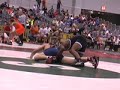 Undefeated Wrestler Jon Burns in Nationals Match Undefeated Wrestler Jon Burns in Nationals Match