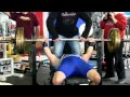 JOE MAZZA RAW WORLD RECORD 165 CLASS WITH A 487 BENCH
