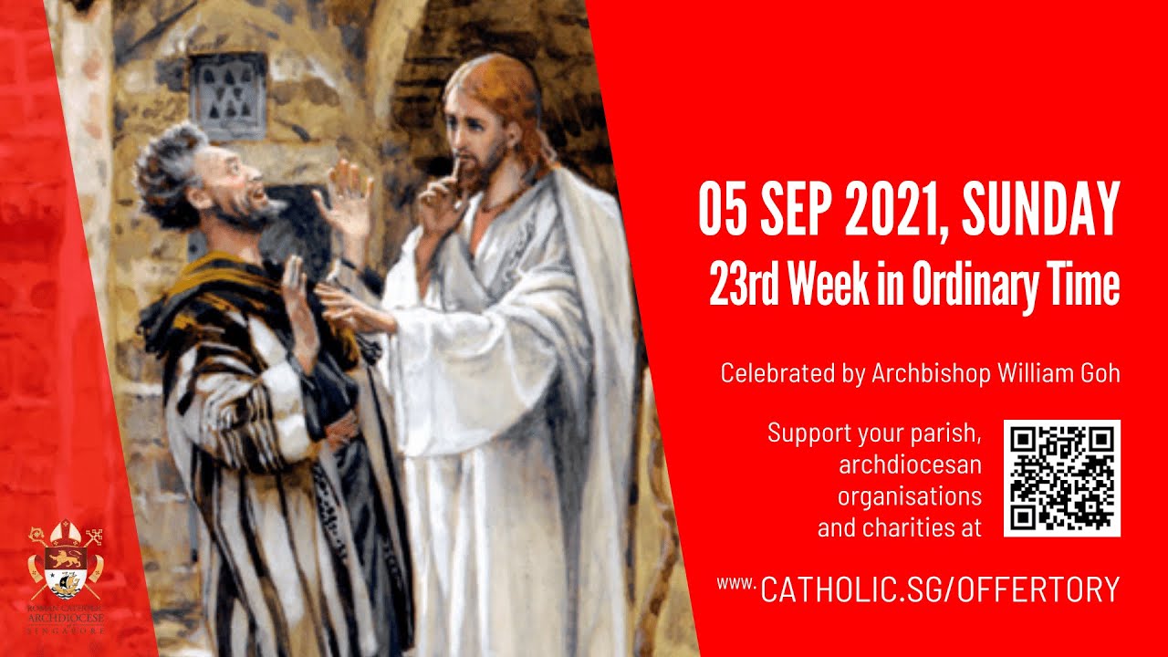 Catholic Sunday Mass Singapore 5 September 2021 Today Live Online