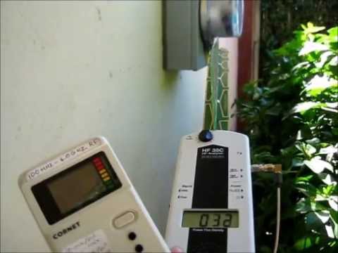 how to measure rf radiation