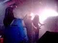 gig by ktl, a collaboration between stephen o'malley of sunn o))) and peter rehberg of pita, for kindertotenlieder a performance piece created by gis�le vienne and dennis cooper