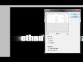 Photoshop Electric Text Effect Photoshop Electric Text Effect