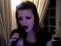 Tayla Blue age 12 sings A womans worth